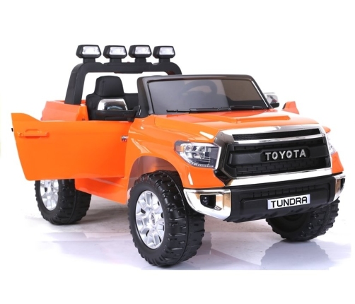 Divvietīgs bērnu elektromobilis Toyota Tundra Orange