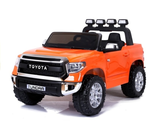 Divvietīgs bērnu elektromobilis Toyota Tundra Orange