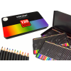 Set of 120 Art Crayons Metal Container