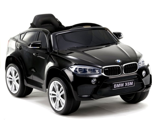 Детский электромобиль BMW X6 Black Painting