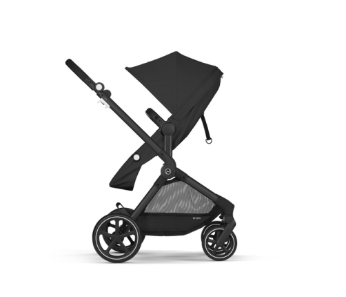 Cybex Eos Basic Moon Black + Fiki Miki Матрас в люльку Детская коляска 2в1