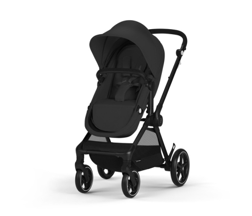 Cybex Eos Basic Moon Black + Fiki Miki Матрас в люльку Детская коляска 2в1