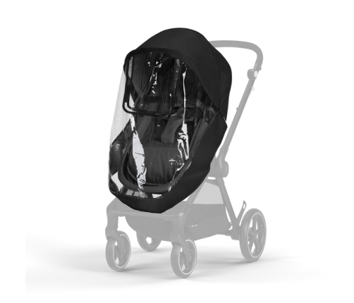 Cybex Eos Basic Moon Black + Fiki Miki Матрас в люльку Детская коляска 2в1