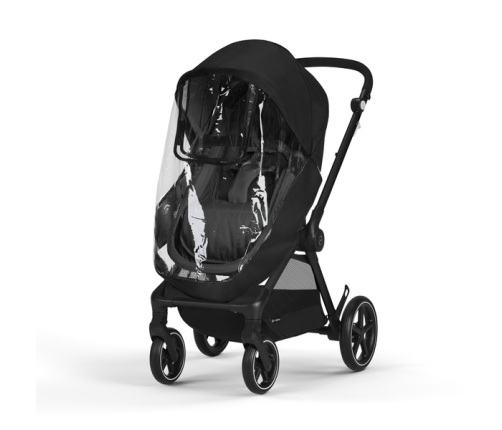 Cybex Eos Basic Moon Black + Fiki Miki Матрас в люльку Детская коляска 2в1