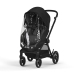 Cybex Eos Basic Moon Black + Fiki Miki Матрас в люльку Детская коляска 2в1