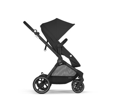 Cybex Eos Basic Moon Black + Fiki Miki Матрас в люльку Детская коляска 2в1