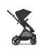 Cybex Eos Basic Moon Black + Fiki Miki Матрас в люльку Детская коляска 2в1