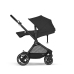 Cybex Eos Basic Moon Black + Fiki Miki Матрас в люльку Детская коляска 2в1