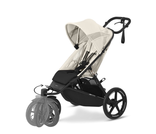 Cybex Avi Spin Wózek Spacerowy / Biegowy Seashell Beige