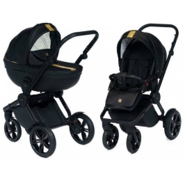 Dada Prams Luxor Black Детская коляска 2в1