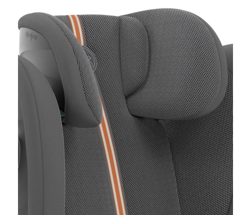 Cybex Solution G i-Fix Lava Grey Plus 2024 Детское автокресло 15-50 кг + Чехол на лето