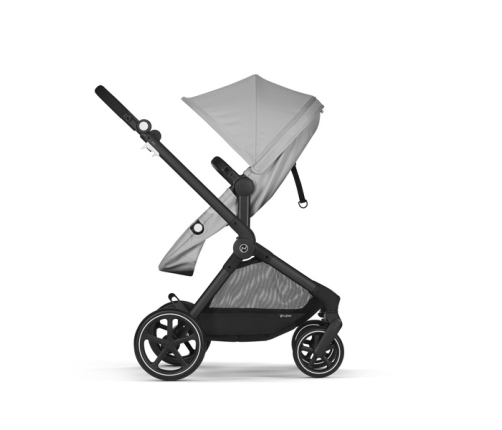 Cybex Eos Basic Lava Grey + Fiki Miki Матрас в люльку Детская коляска 2в1