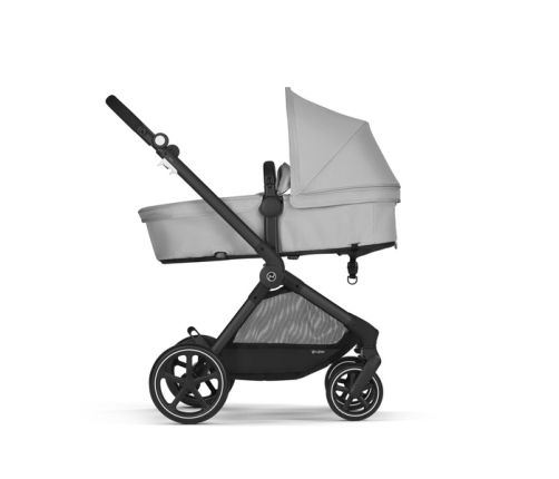 Cybex Eos Basic Lava Grey + Fiki Miki Матрас в люльку Детская коляска 2в1