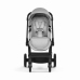 Cybex Eos Basic Lava Grey + Fiki Miki Матрас в люльку Детская коляска 2в1