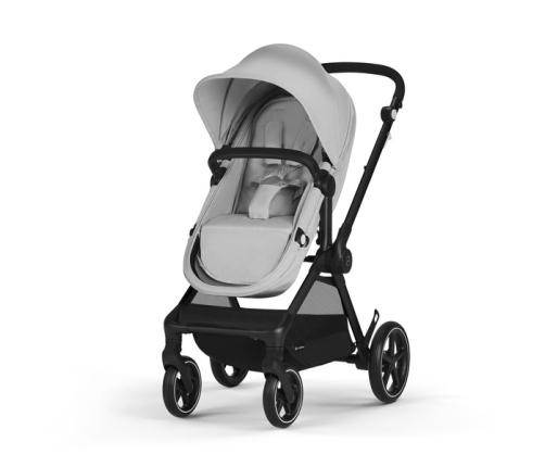 Cybex Eos Basic Lava Grey + Fiki Miki Матрас в люльку Детская коляска 2в1