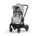 Cybex Eos Basic Lava Grey + Fiki Miki Матрас в люльку Детская коляска 2в1