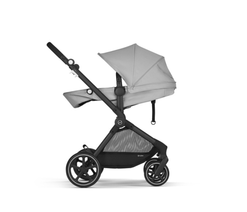 Cybex Eos Basic Lava Grey + Fiki Miki Матрас в люльку Детская коляска 2в1