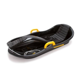 Bērnu ragavas ar rokturiem un bremzēm 84 сm Dantoy De Luxe black