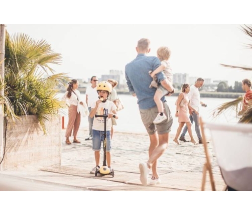 Skrejritenis ScootAndRide Highwaykick 3 LED Lemon