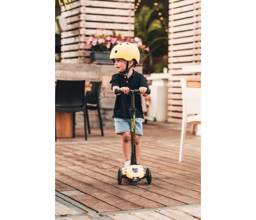 Skrejritenis ScootAndRide Highwaykick 3 LED Lemon