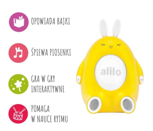 Alilo Króliczek Happy Bunny P1 Niebieski