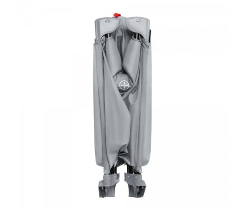 Moby System Łóżeczko Turystyczne Kojec Happy Traveller Basic Szare