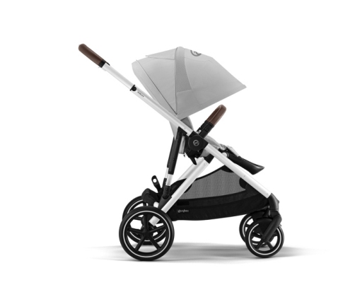 Cybex Gazelle S Lava Grey/Silver Коляска для двойняшек