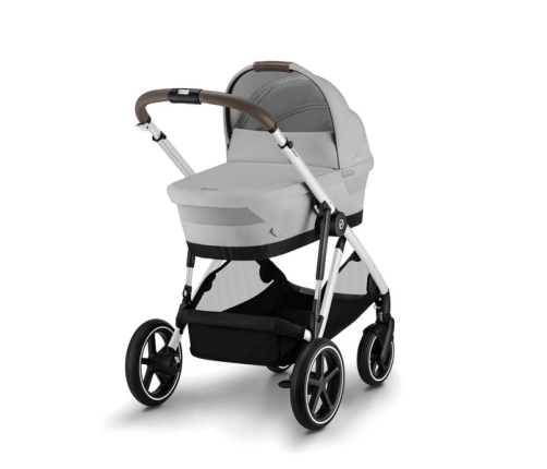 Cybex Gazelle S Lava Grey/Silver Коляска для двойняшек