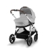 Cybex Gazelle S Lava Grey/Silver Коляска для двойняшек