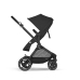 Cybex Eos Basic Moon Black + Aton B2 I-size Детская коляска 3 в 1