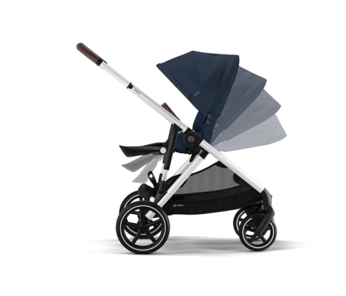 Cybex Gazelle S Ocean Blue/Silver Dvīņu ratiņi