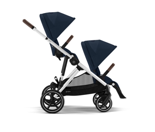 Cybex Gazelle S Ocean Blue/Silver Коляска для двойняшек