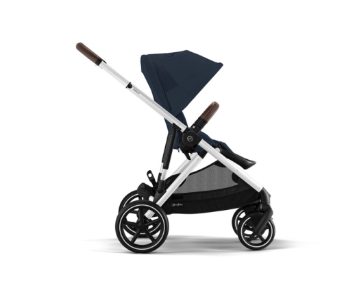 Cybex Gazelle S Ocean Blue/Silver Коляска для двойняшек