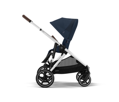 Cybex Gazelle S Ocean Blue/Silver Коляска для двойняшек