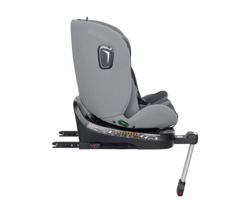 Petite&Mars Twistguard Pro i-Size Fotelik Samochodowy 40-150 cm 0-36 kg Grey Air