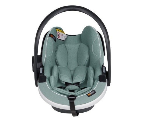 BeSafe iZi Go Modular X1 i-Size Sea green melange Детское автокресло 0-13 кг + ISOfix BeSafe iZi Modular i-Size