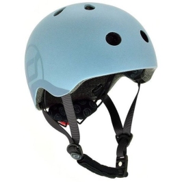 Scootandride Kask Dla Dzieci S-M Steel