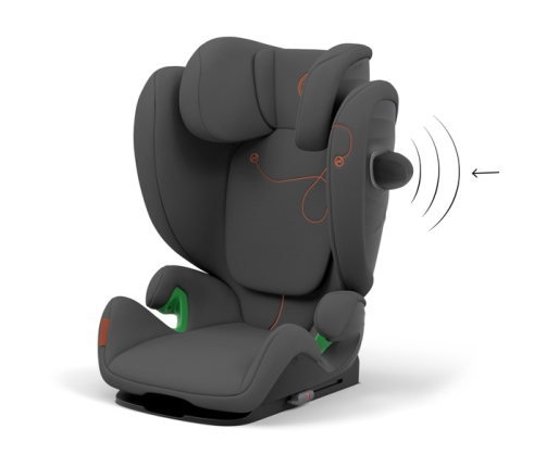 Cybex Solution G i-Fix Lava Grey 2024 Bērnu autosēdeklis 15-50 kg + Vasars pārvalks