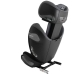 Cybex Solution S2 I-Fix Afterdark Black + Babysafe jostas pārvalks un krēsla aizsargs
