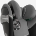 Cybex Solution S2 I-Fix Afterdark Black + Babysafe jostas pārvalks un krēsla aizsargs