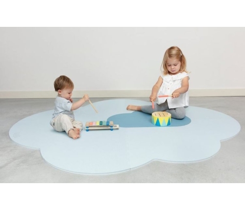 Quut Playmat Mata do Zabawy Duża Chmurka  Dusty Blue