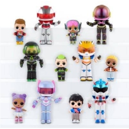 LOL MGA Surprise Boys Arcade Heroes Action Figure Doll with 15 Surprises