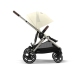 Cybex Gazelle S Wózek Spacerowy Bliźniaczy Rama Taupe Seashell Beige