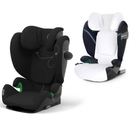 Cybex Solution G i-Fix Moon Black Детское автокресло 15-50 кг + Чехол на лето Cybex Solution G i-Fix Moon Black Детское автокресло 15-50 кг + Чехол на лето