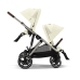 Cybex Gazelle S Seashell Beige/Taupe Коляска для двойняшек