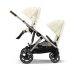 Cybex Gazelle S Seashell Beige/Taupe Коляска для двойняшек