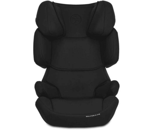 Cybex Solution X I-Fix Fotelik Samochodowy 15-50 kg + BabySafe Poduszka Podróżna + Babysafe Nakładka Na Pas Bezpieczeństwa Pure Black