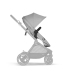 Cybex Eos Basic Lava Grey + Fiki Miki Матрас для люльки + Муфта Детская коляска 2в1