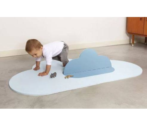 Quut Playmat Mata do Zabawy Chmurka  Dusty Blue