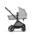 Cybex Eos Basic Lava Grey + Муфта для коляски Универсальная KIDDY black Детская коляска 2в1